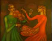 The Artist and the Violinist, 1982